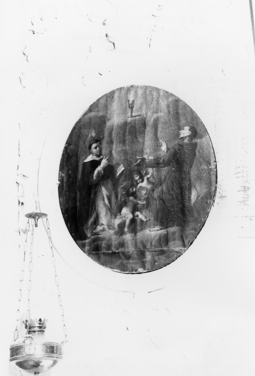 San Vincenzo Ferreri e San Pasquale Baylon (dipinto) - ambito emiliano-romagnolo (sec. XVIII)