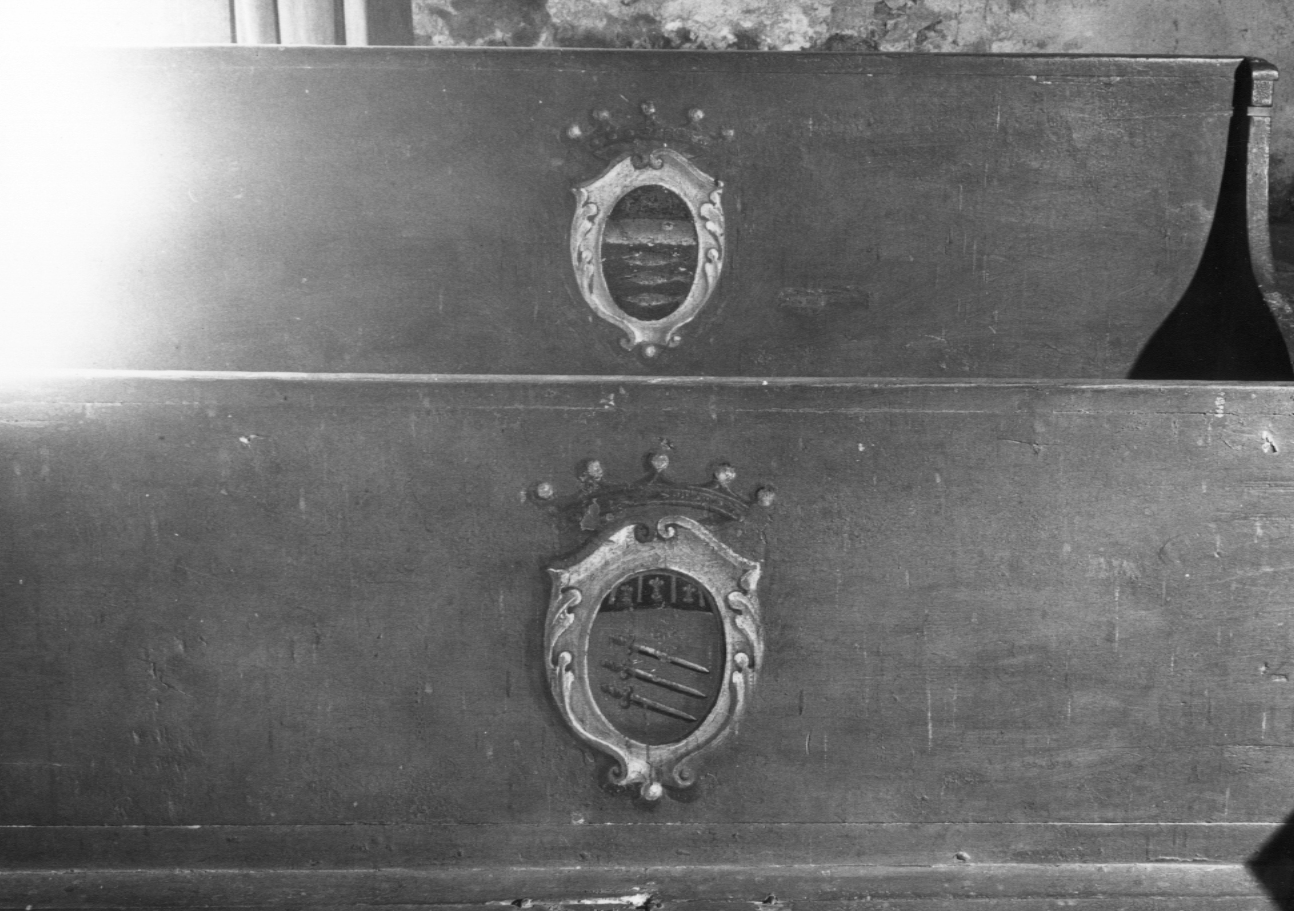panca con inginocchiatoio - bottega emiliano-romagnola (sec. XVIII)