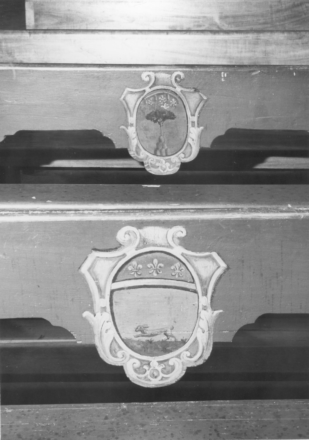 banco da chiesa - bottega romagnola (inizio sec. XIX)