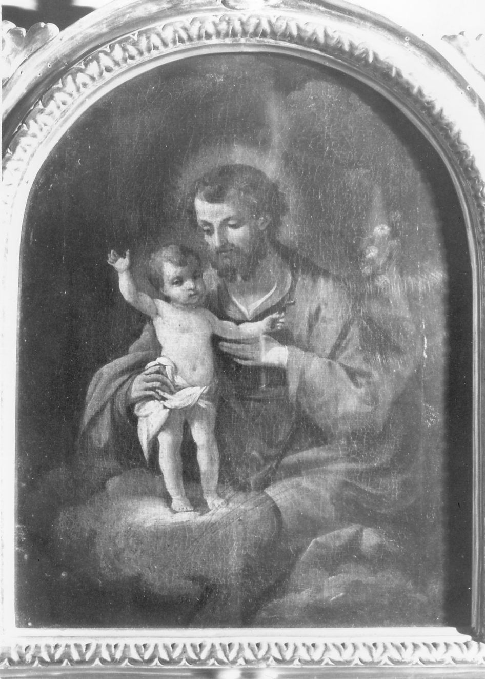 San Giuseppe col Bambino (dipinto) - ambito veneto (sec. XVIII)