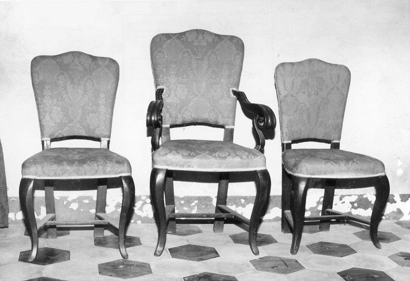 servizio di sedie - bottega romagnola (sec. XVIII)