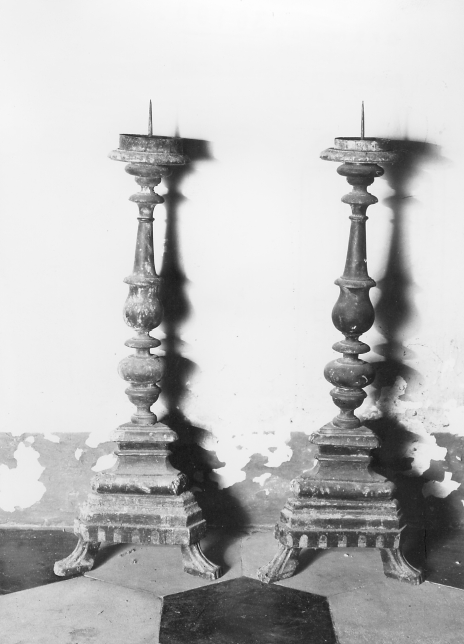 candeliere - bottega romagnola (sec. XVIII)