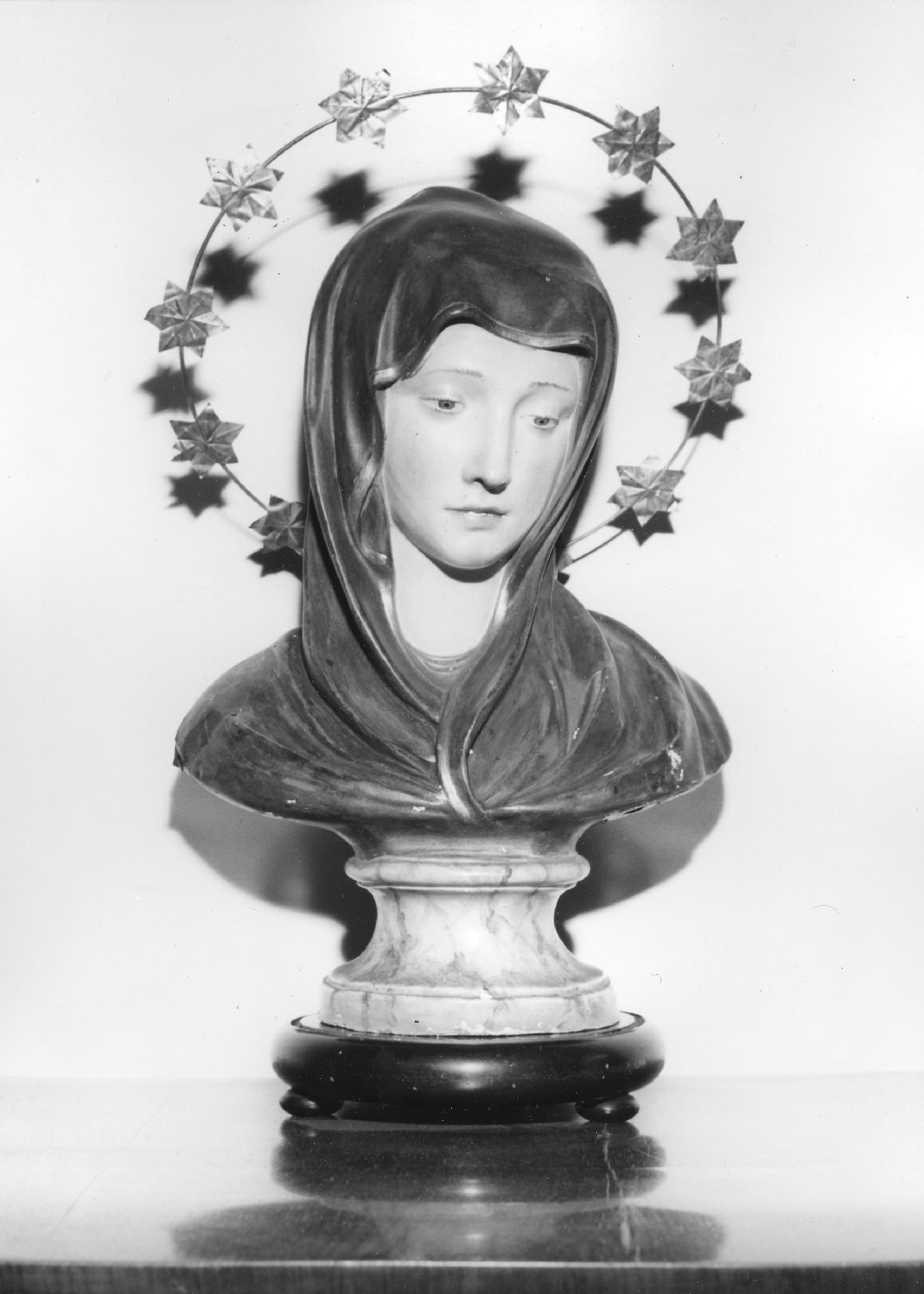 Madonna (busto) - ambito emiliano-romagnolo (?) (sec. XIX)