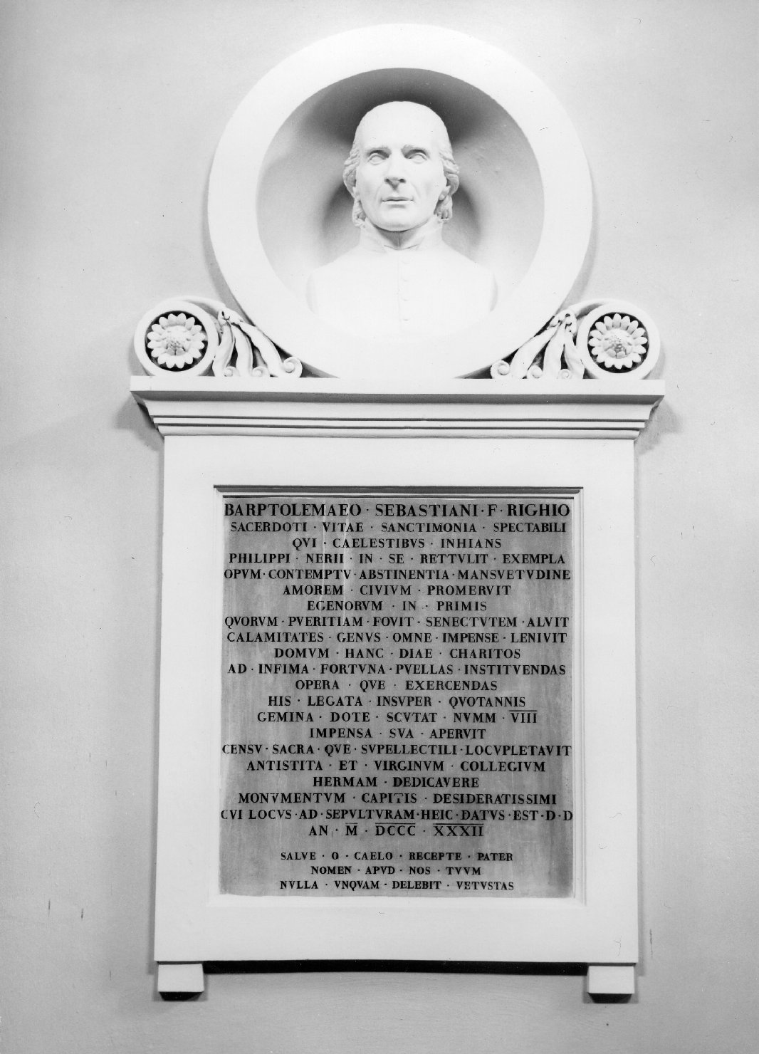 Bartolomeo Righi (stele) di Collina Giovanni detto Ballanti Graziani (bottega) (sec. XIX)