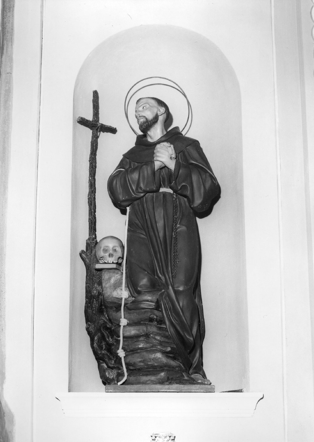 San Francesco (statua) - produzione romagnola (sec. XX)