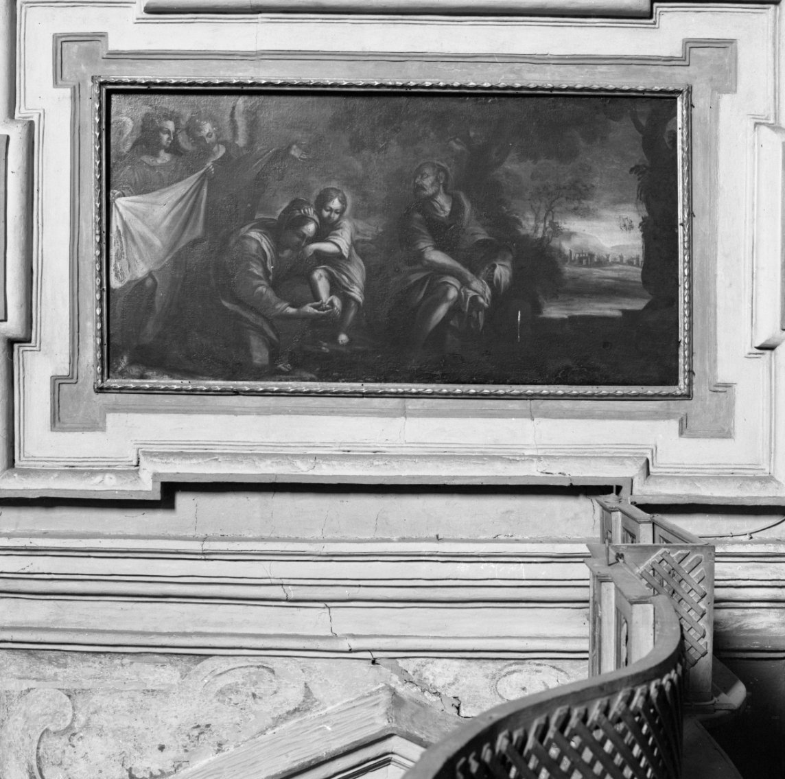 Ritorno dall'Egitto (dipinto, elemento d'insieme) di Mezzogori Cesare (sec. XVII)