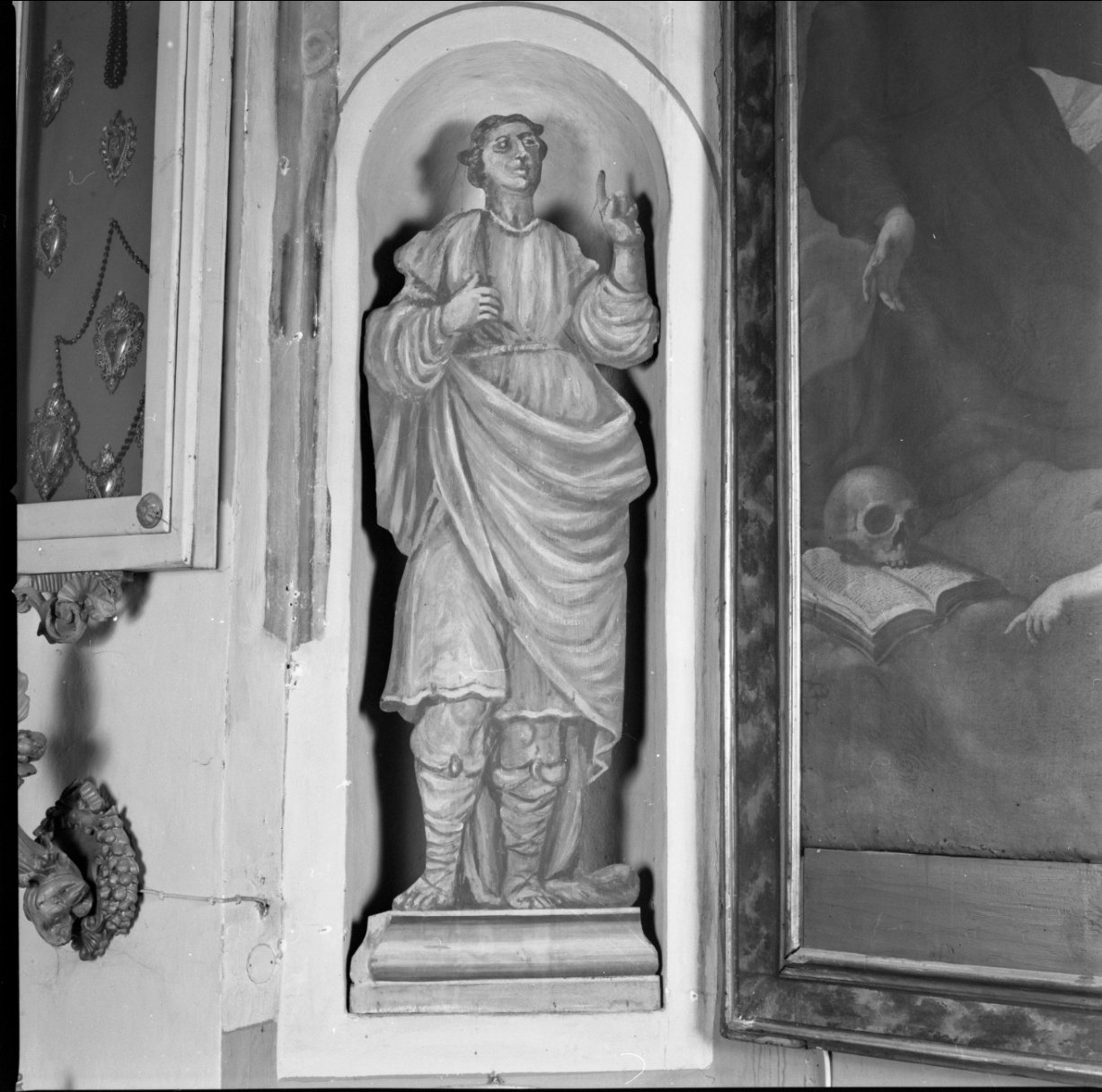Giustizia (dipinto, elemento d'insieme) di Gandolfi Tommaso (fine/inizio secc. XVII/ XVIII)