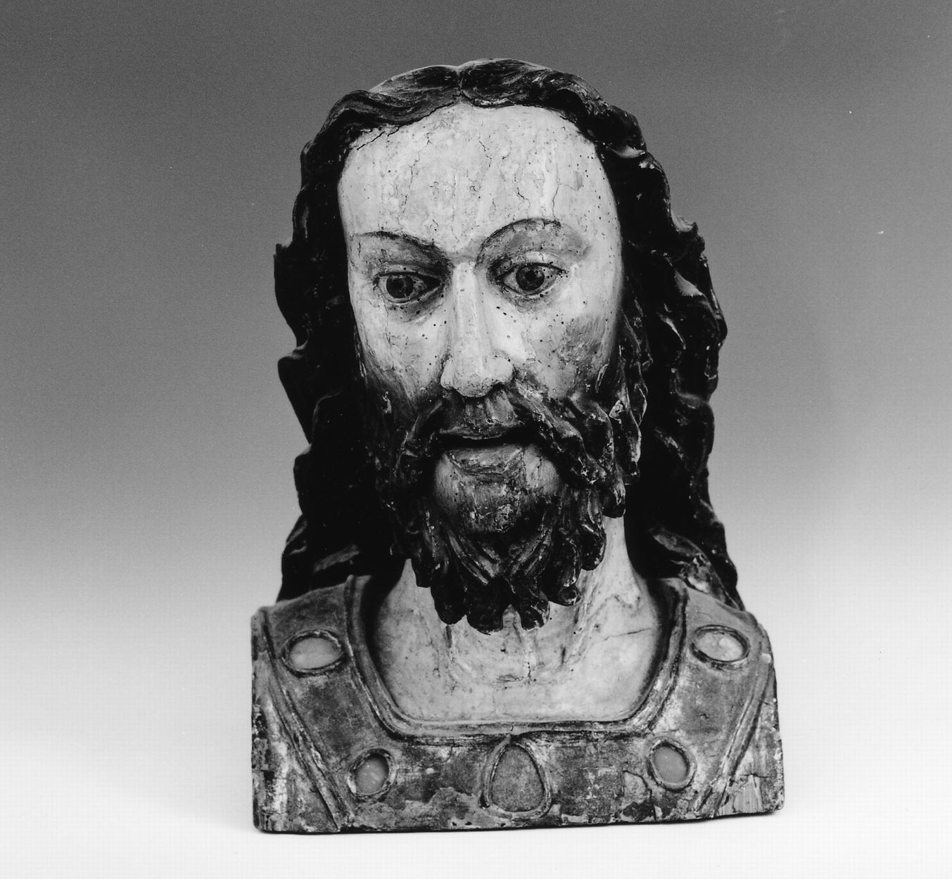 testa di Cristo (scultura) - bottega romagnola (prima metà sec. XVI)