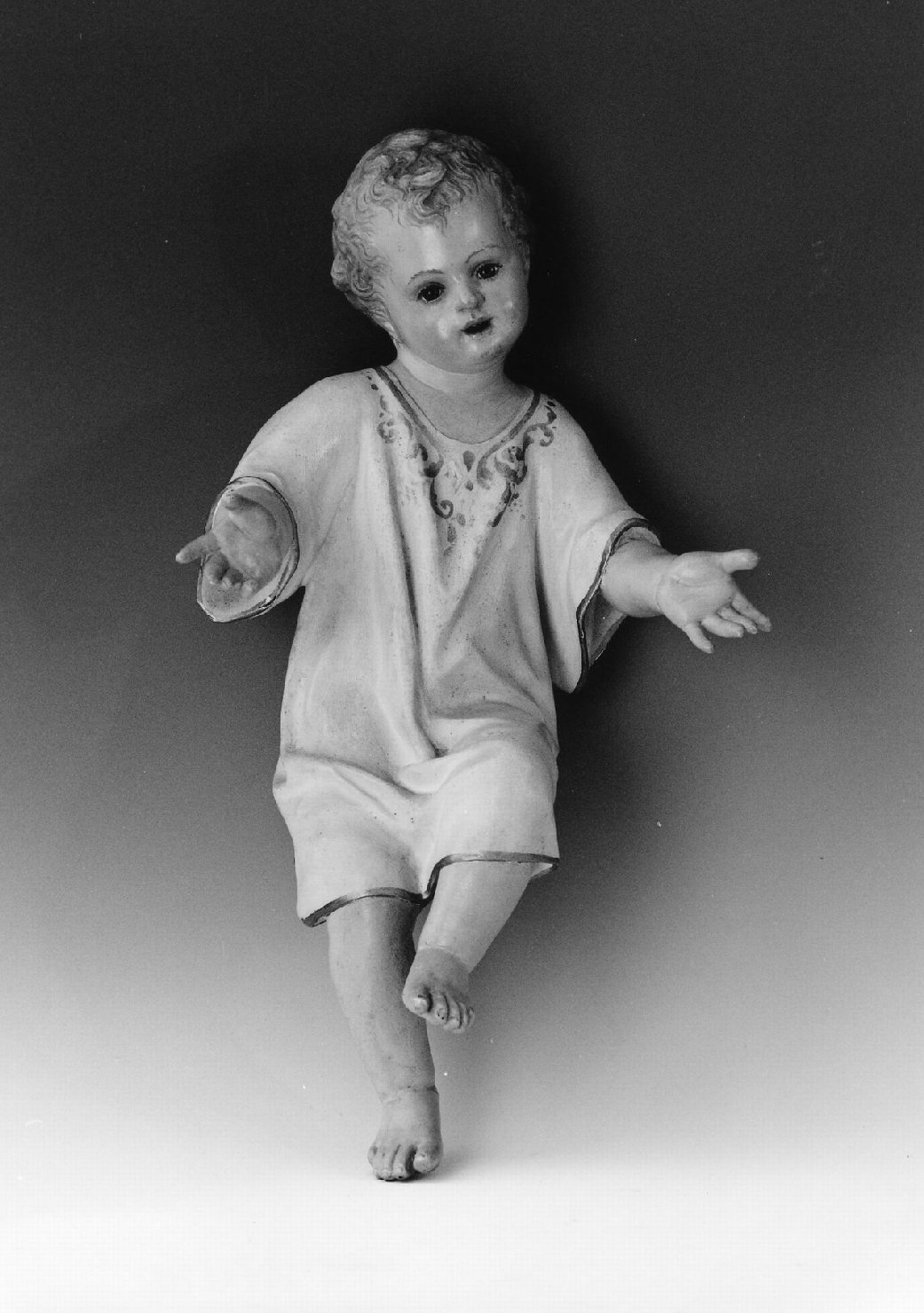 Gesù Bambino (statuetta devozionale) - produzione romagnola (inizio sec. XX)