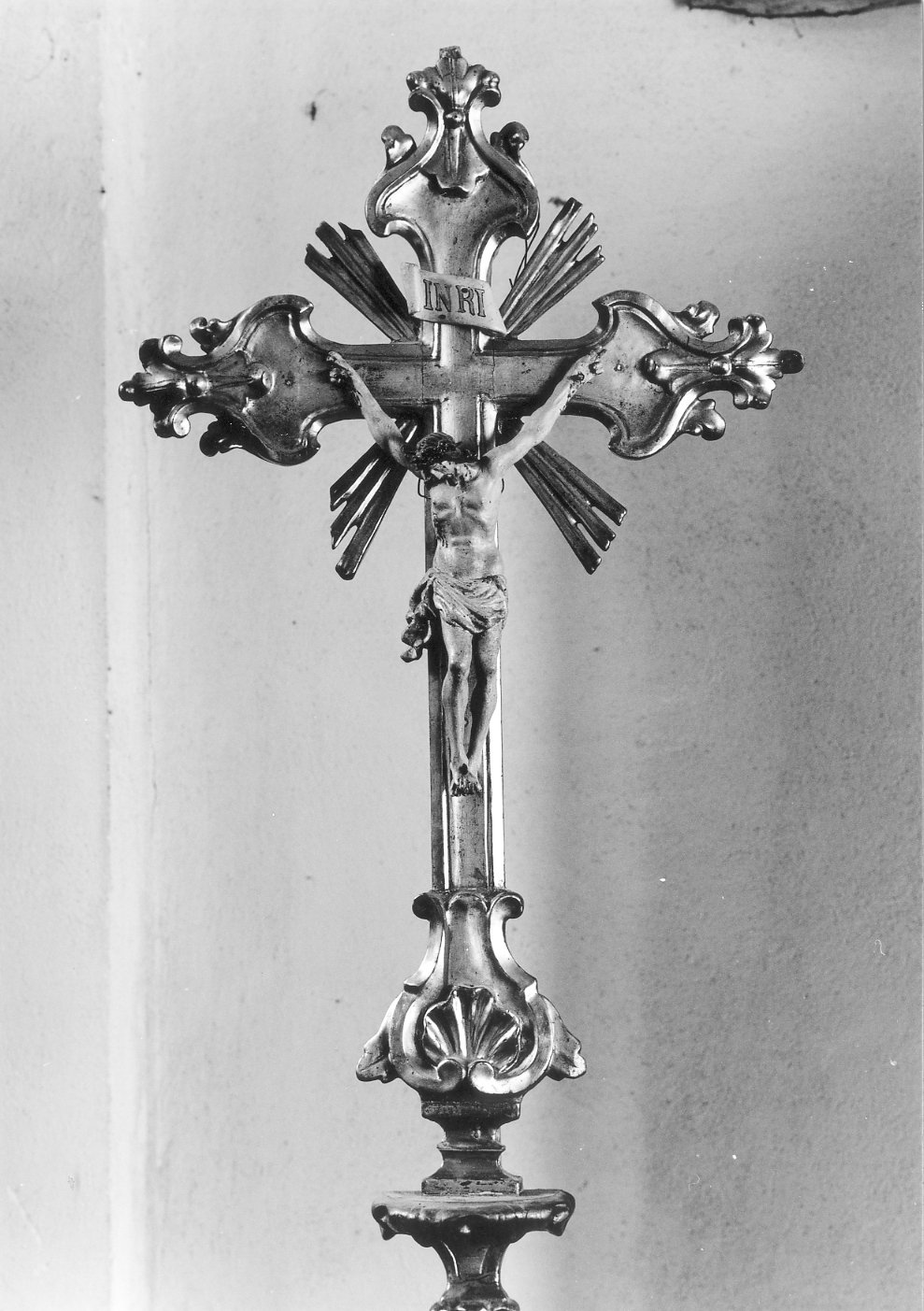 croce astile - bottega romagnola (fine sec. XVIII)