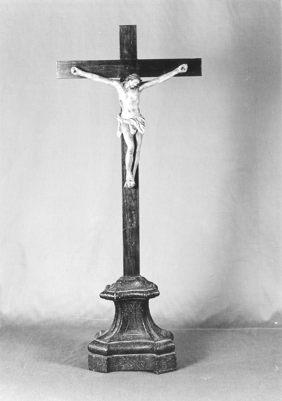 croce d'altare - ambito faentino (metà sec. XVIII)