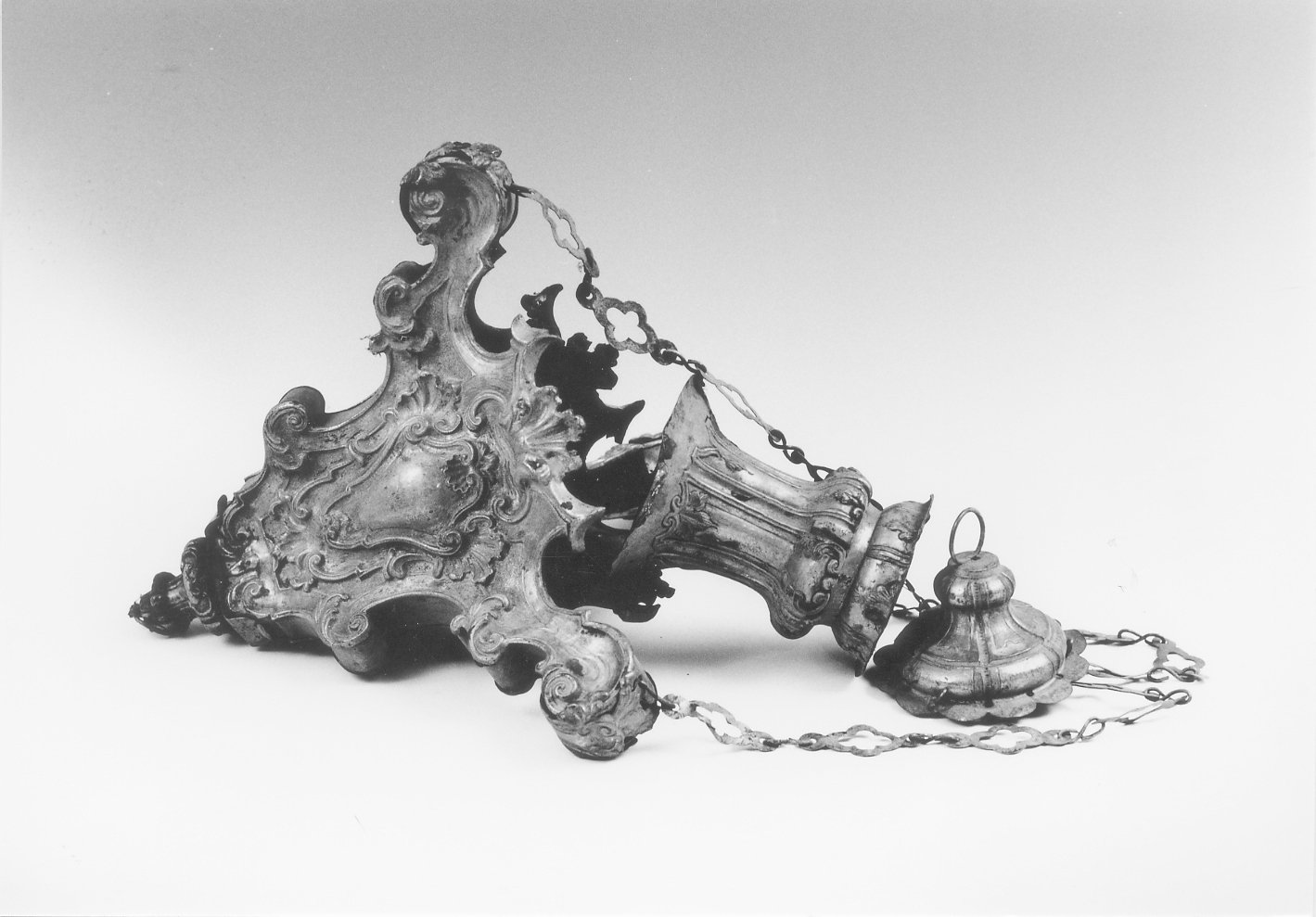 lampada pensile - produzione romagnola (prima metà sec. XVIII)