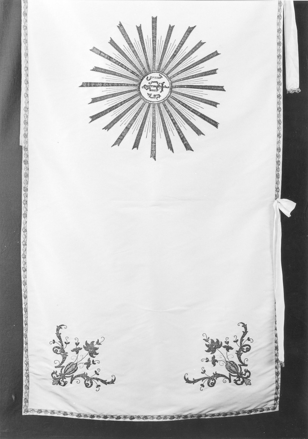 velo omerale - produzione faentina (metà sec. XVIII)