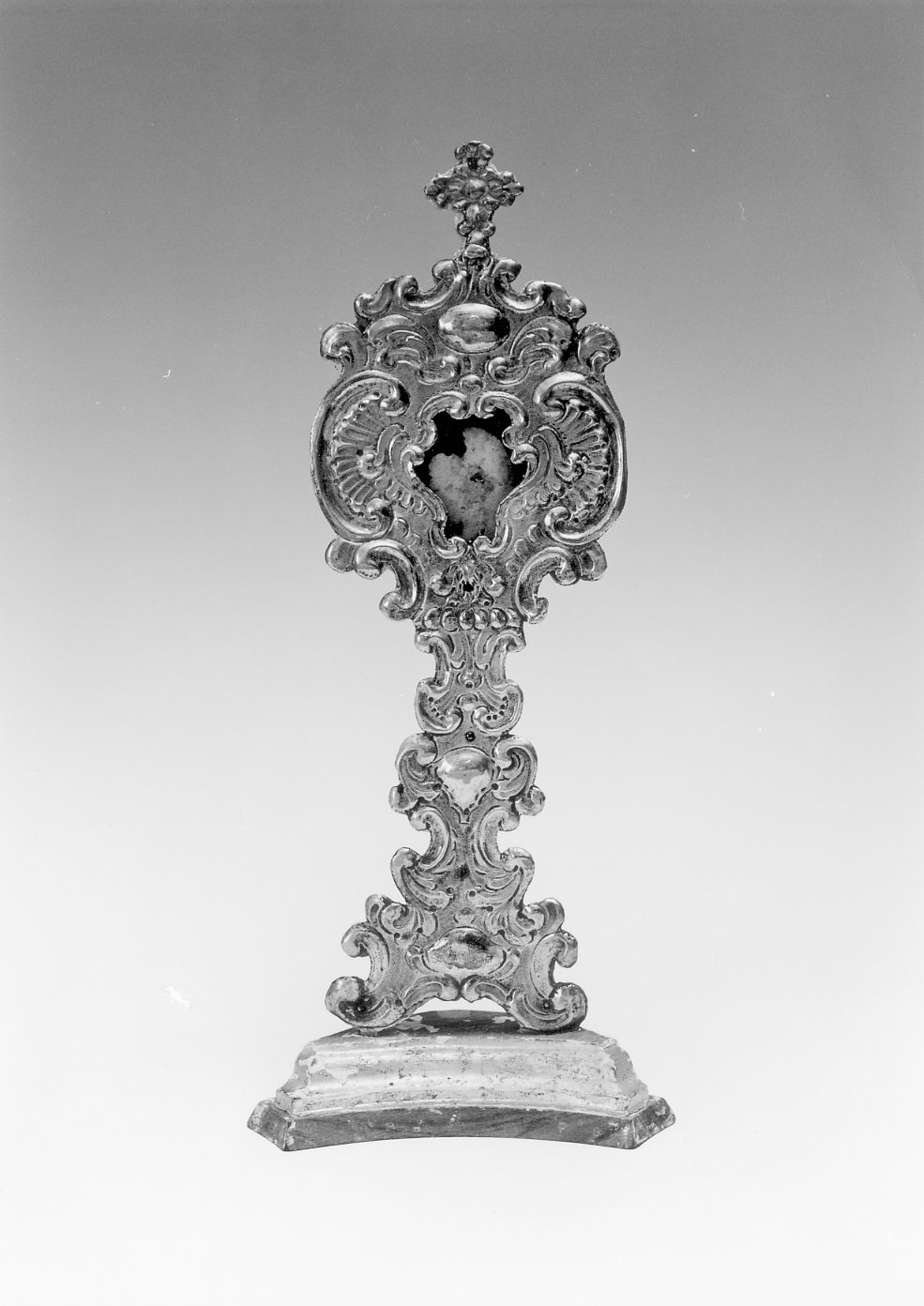 reliquiario - a ostensorio - produzione romagnola (metà sec. XVIII)