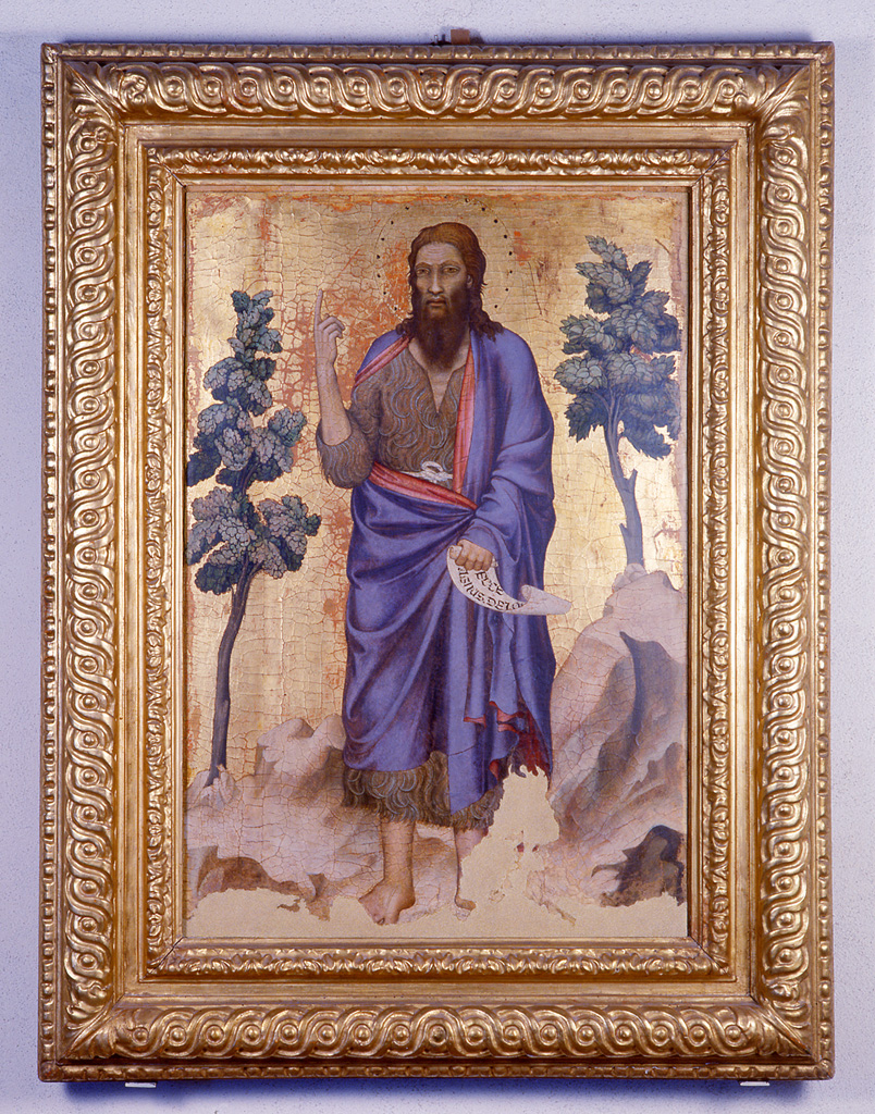 San Giovanni Battista, San Giovanni Battista (dipinto) di Maestro di Figline (sec. XIV)