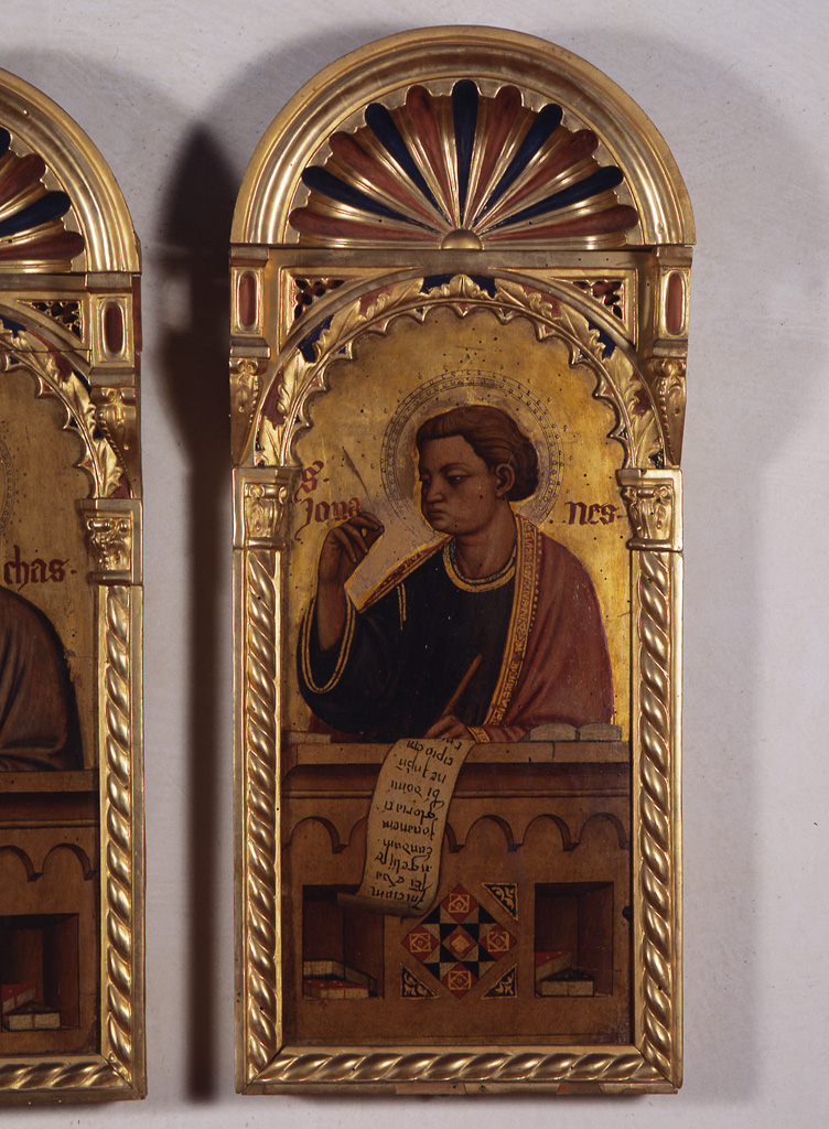 San Giovanni (scomparto di polittico, elemento d'insieme) - ambito ferrarese (sec. XIV)