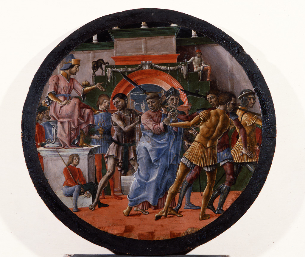 Giudizio di San Maurelio (dipinto, elemento d'insieme) di Tura Cosmè (sec. XV)