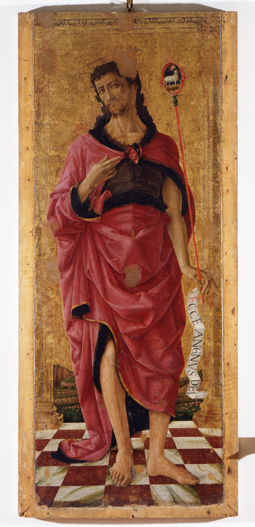 San Giovanni Battista (dipinto) di Vicino da Ferrara (sec. XV)