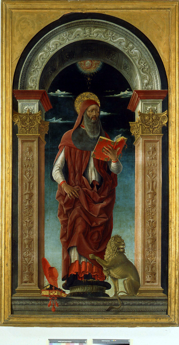 San Girolamo (dipinto) di Vicino da Ferrara (sec. XV)