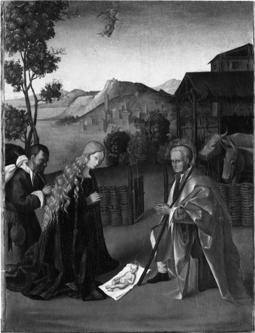 Natività di Gesù (dipinto) di Boccaccino Boccaccio (maniera) (inizio sec. XVI)