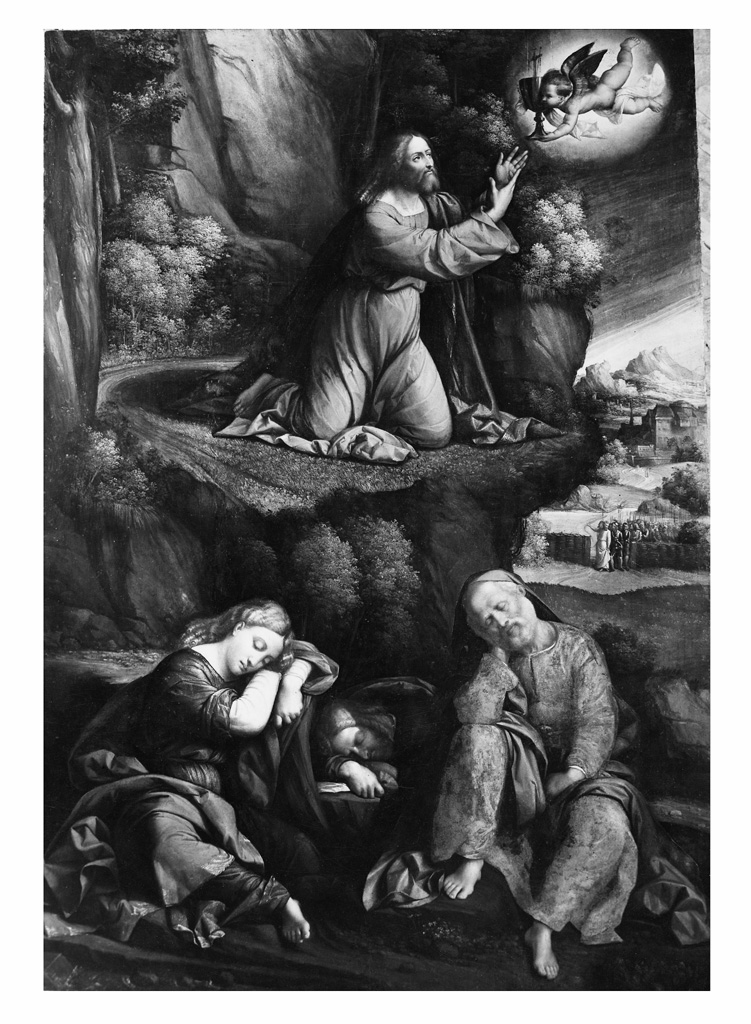 Orazione di Cristo nell'orto di Gethsemani (dipinto) di Tisi Benvenuto detto Garofalo (sec. XVI)
