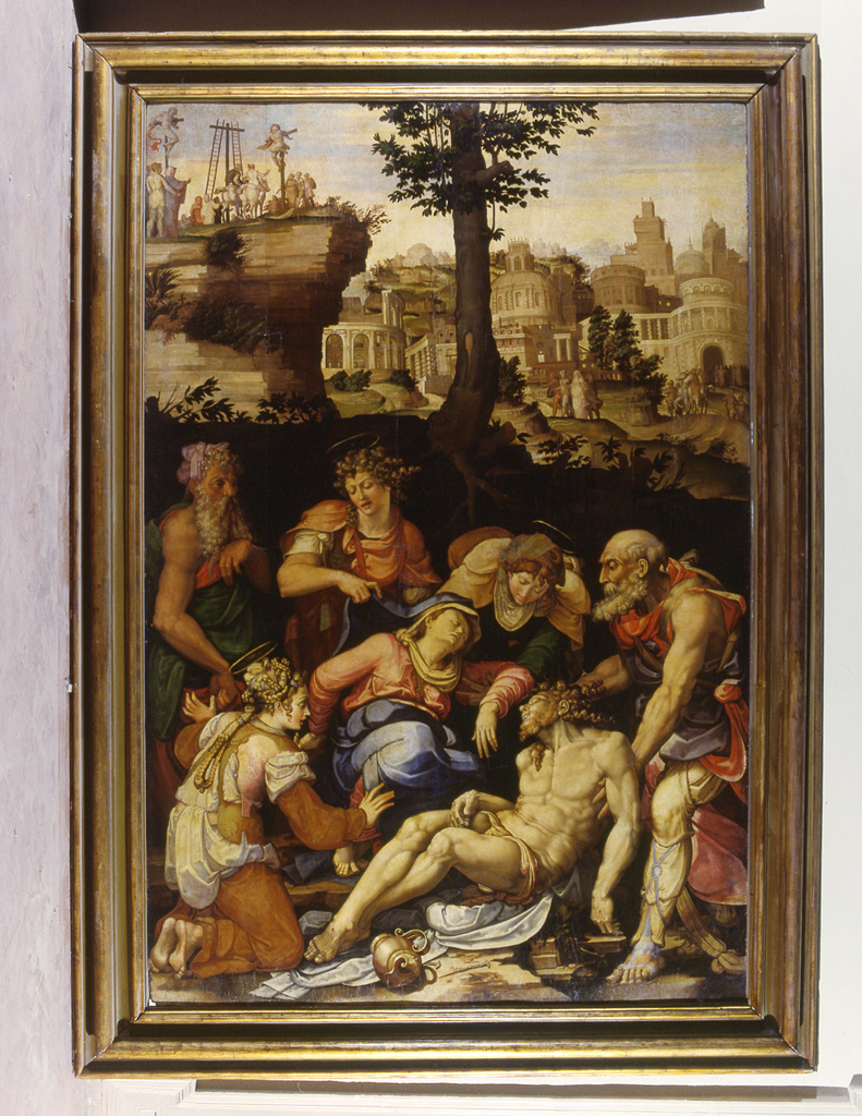 Deposizione di Cristo (dipinto) - ambito olandese (sec. XVI)