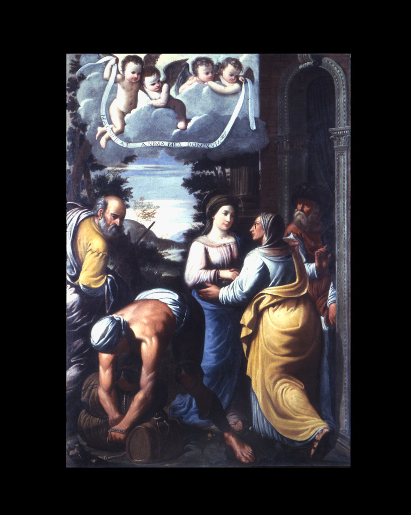 Visitazione (dipinto) di Avanzi Giuseppe (sec. XVII)