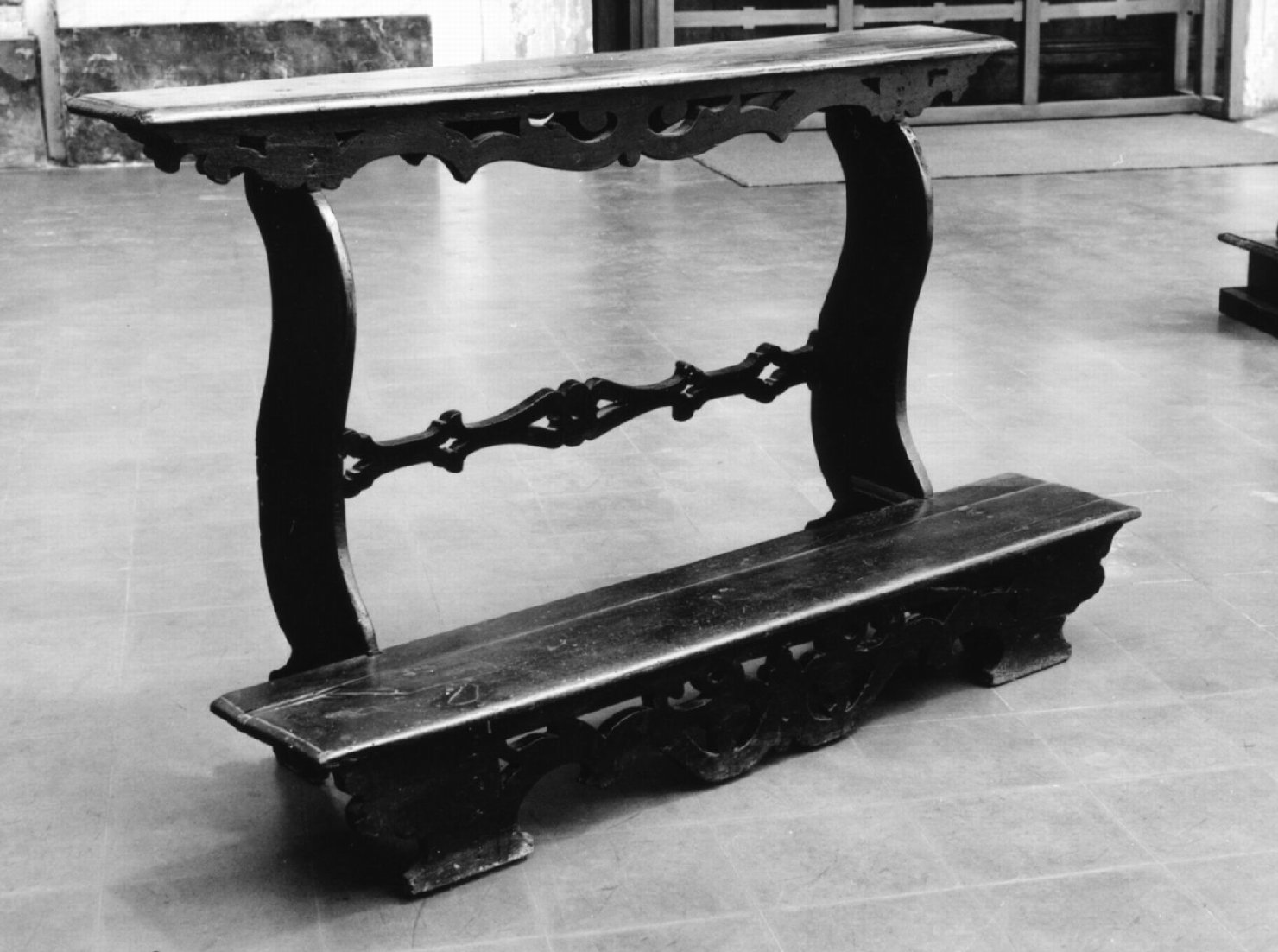 inginocchiatoio - ambito faentino (sec. XVIII)