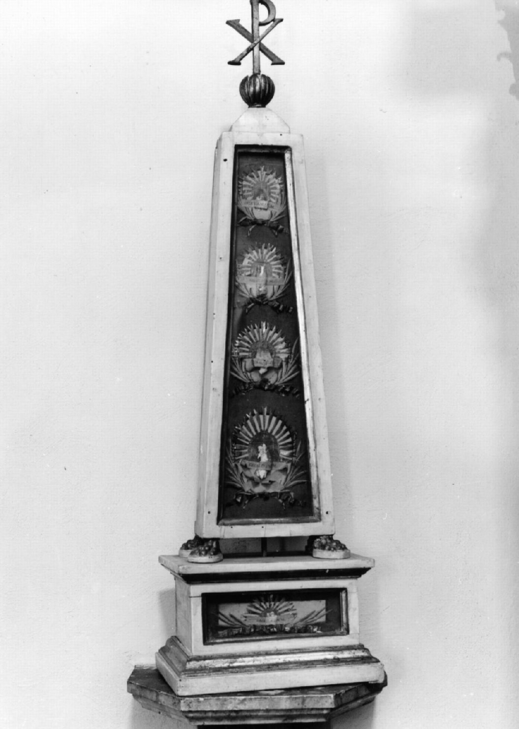 reliquiario - ambito emiliano-romagnolo (inizio sec. XIX)