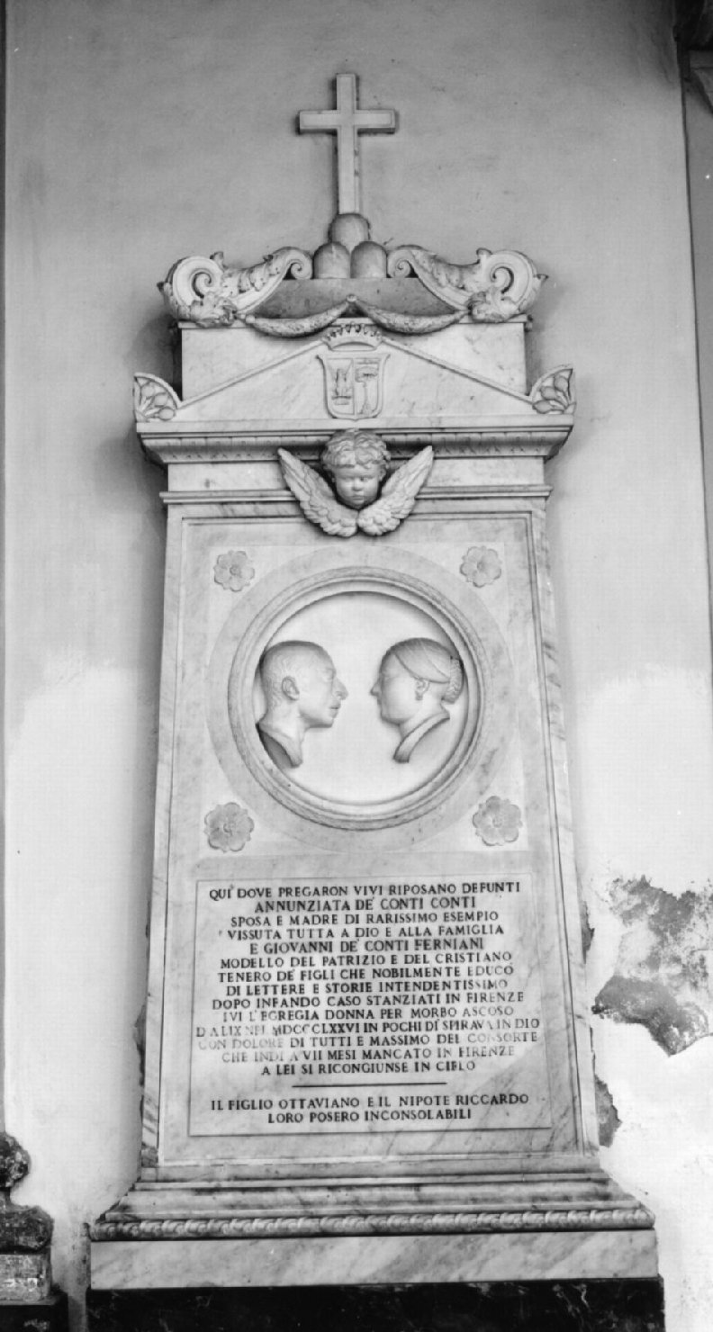 monumento funebre - ambito faentino (sec. XIX)