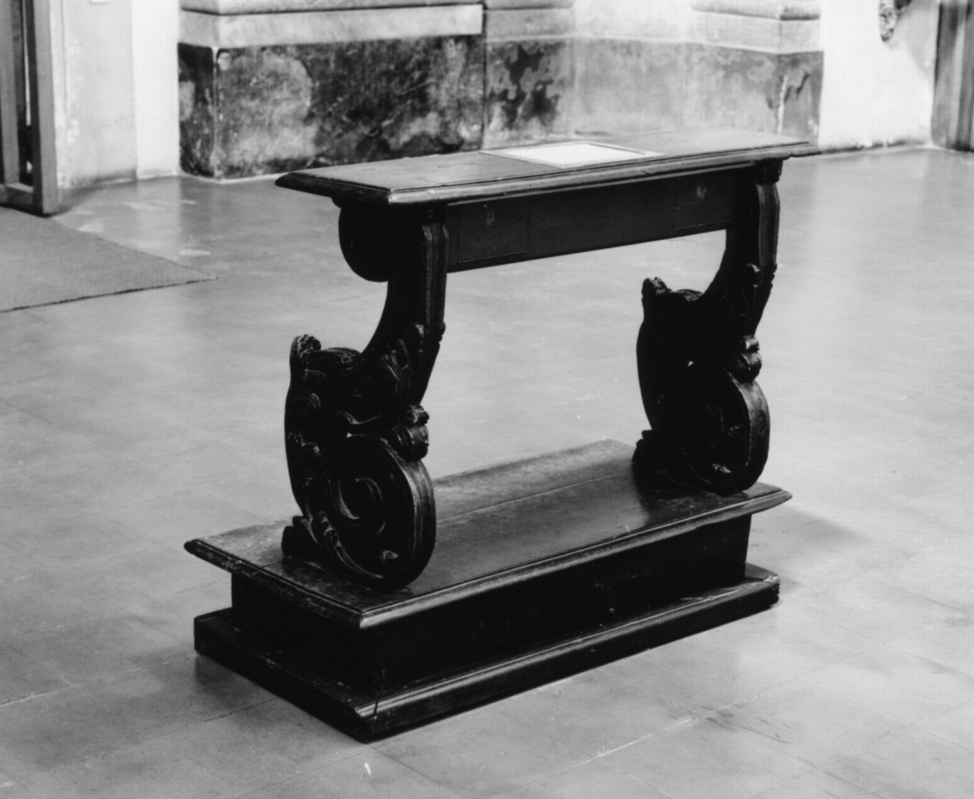 inginocchiatoio - bottega romagnola (seconda metà sec. XVII)