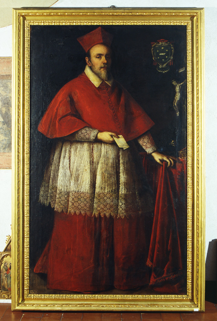 ritratto del cardinale Francesco Sacrati (dipinto) di Leoni Ottavio (sec. XVII)