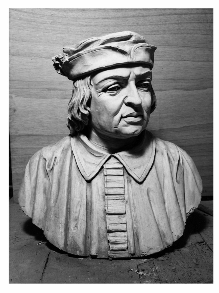 busto di Benvenuto Tisi detto Garofalo (busto) di Torreggiani Camillo (sec. XIX)