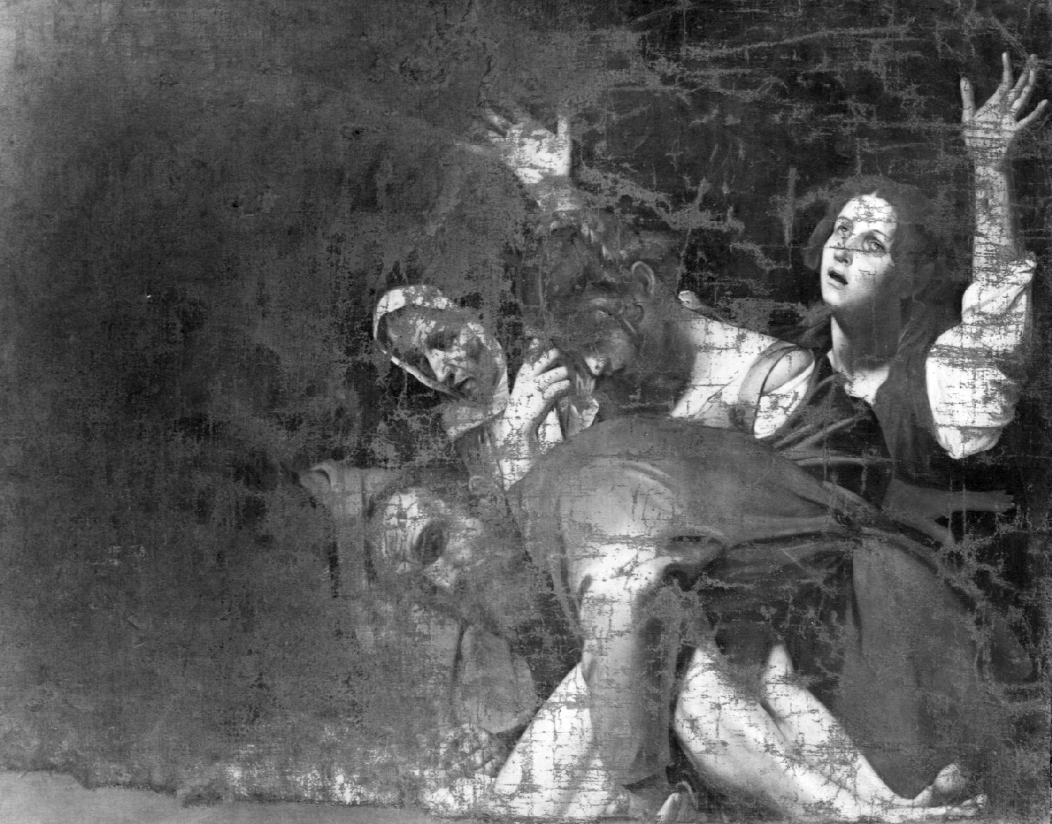 Deposizione di Cristo dalla croce (dipinto) di Bononi Carlo (sec. XVII)