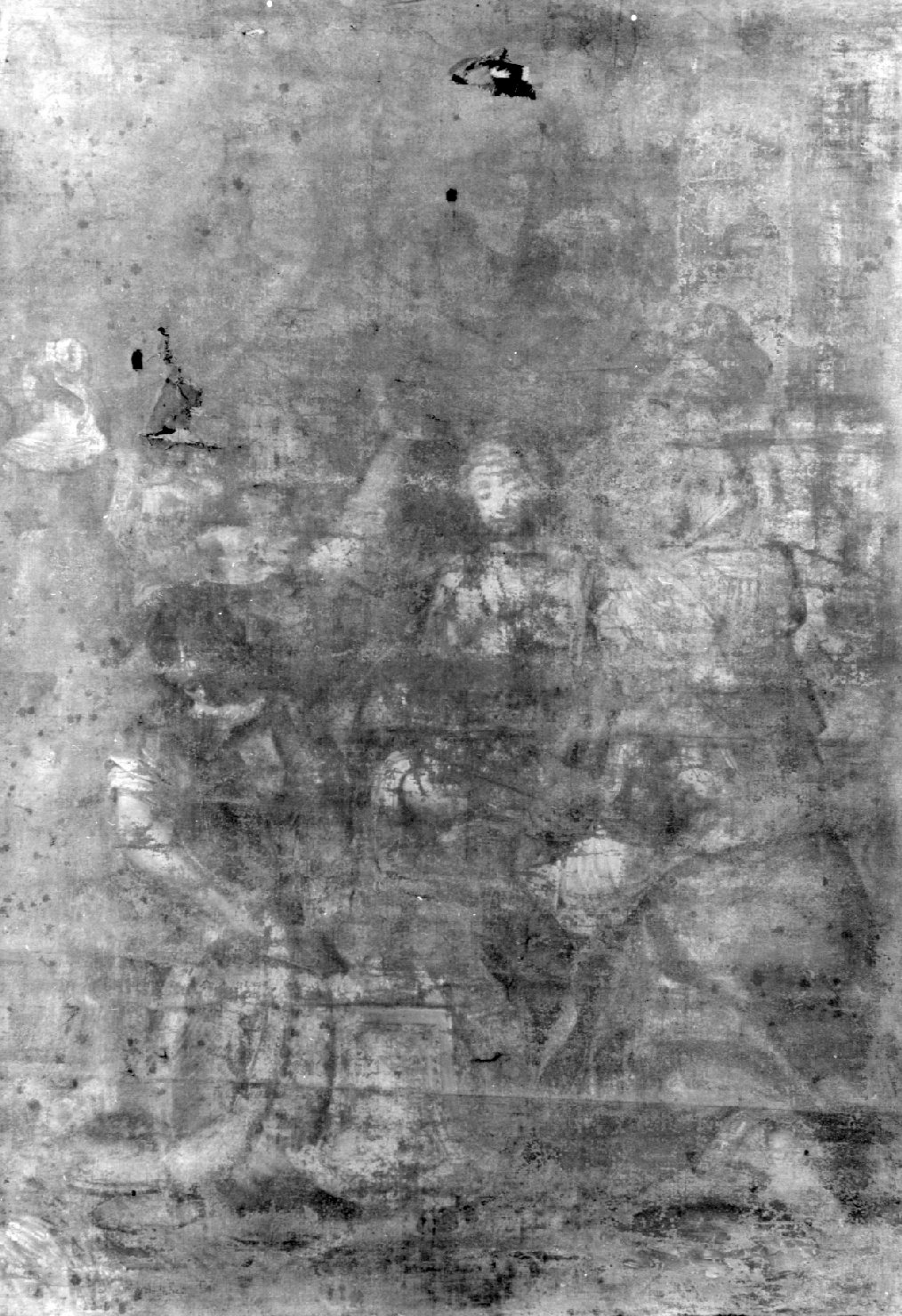 banchetto di Erode (dipinto) di Cozza Giovanni Battista (sec. XVIII)