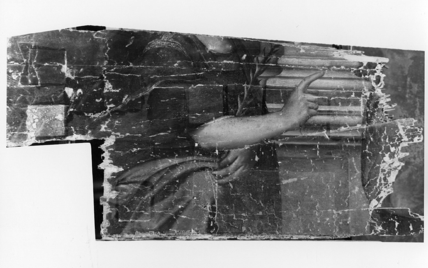 Annunciazione (dipinto, frammento) di Tisi Benvenuto detto Garofalo (attribuito) (sec. XVI)