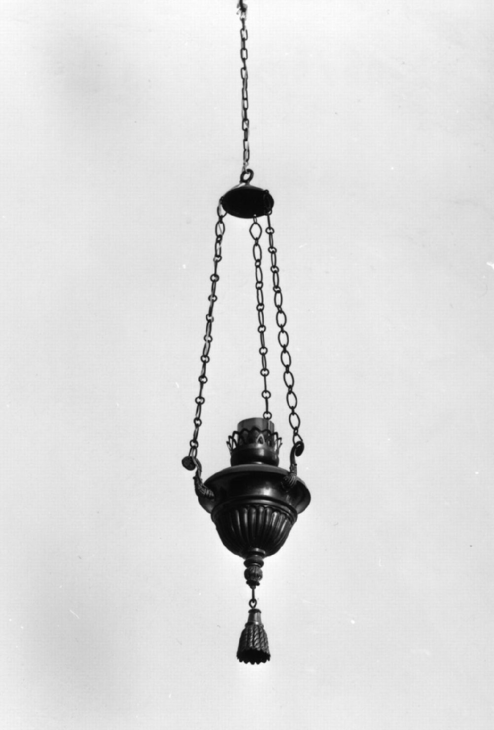 lampada pensile - bottega romagnola (primo quarto sec. XIX)