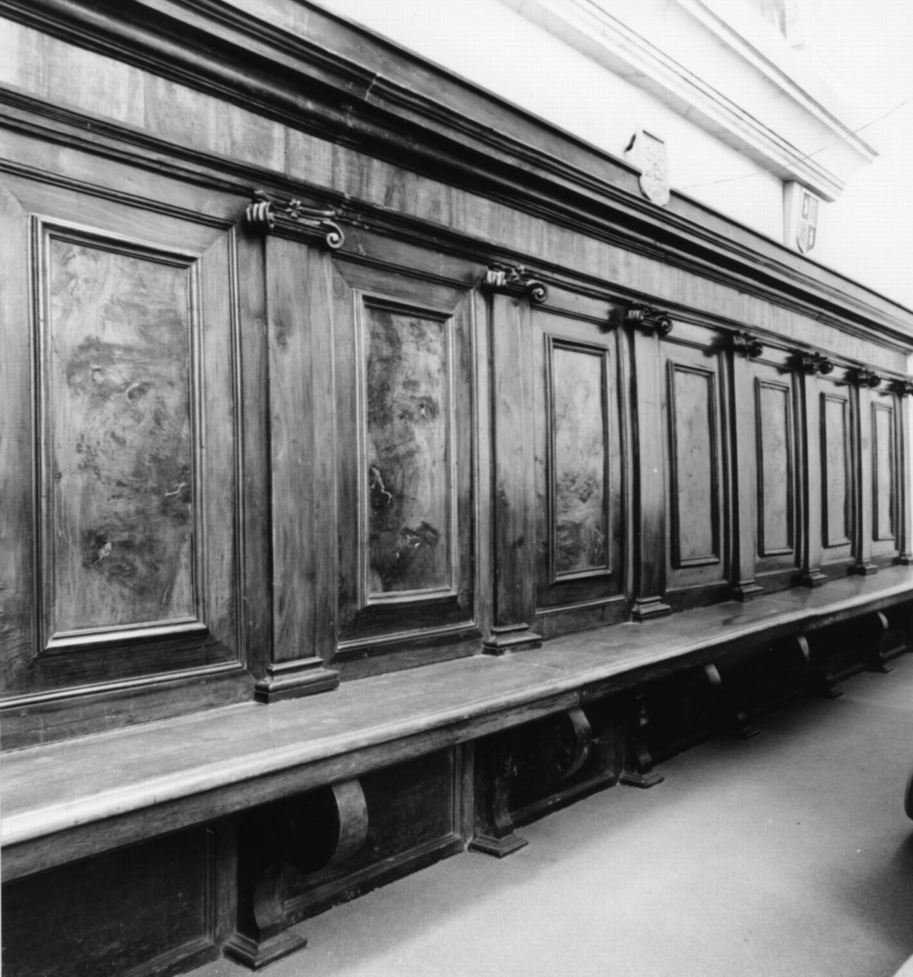 panca - ambito faentino (seconda metà sec. XVII)