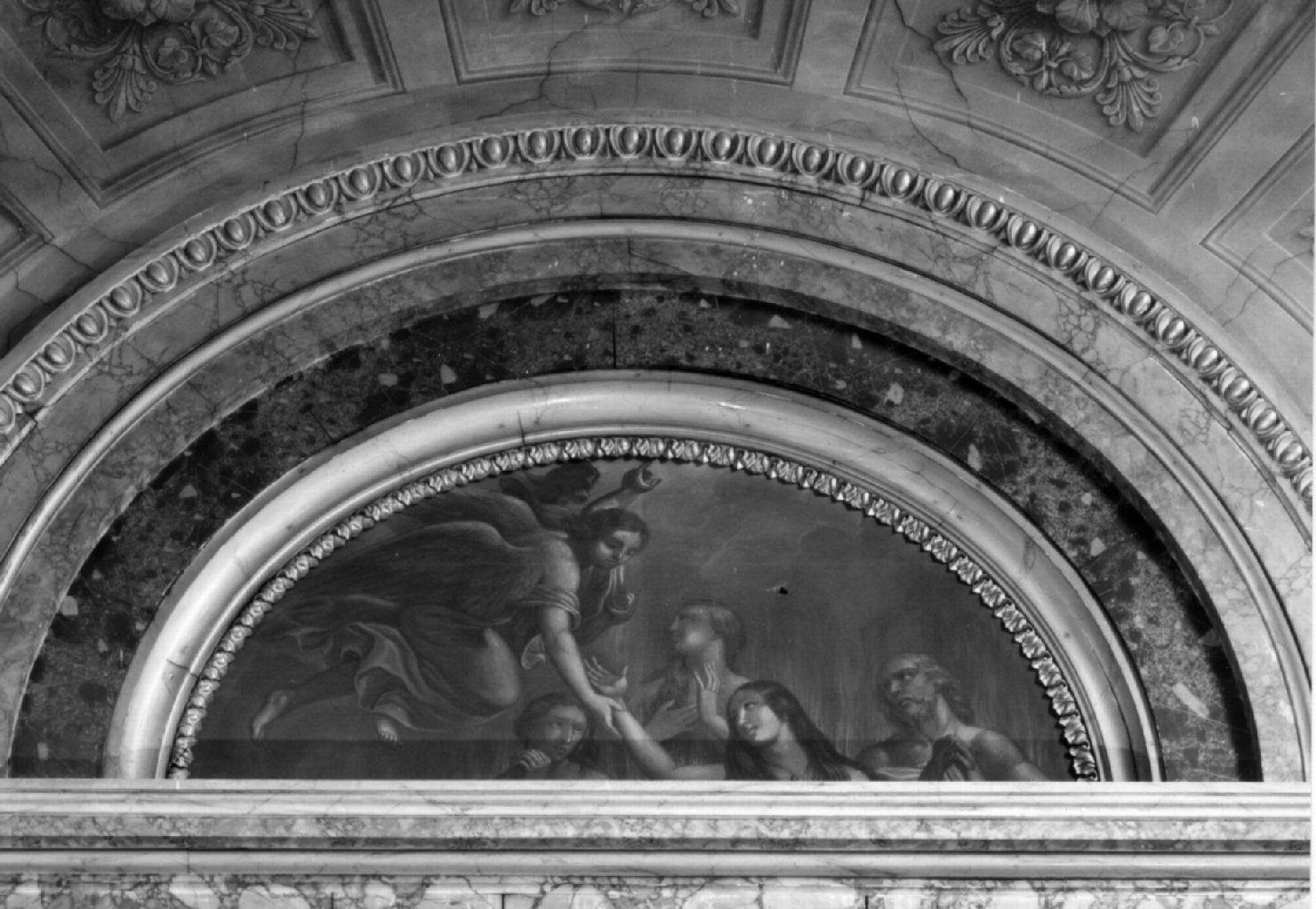 anime del Purgatorio (dipinto) di Lega Savino (sec. XIX)