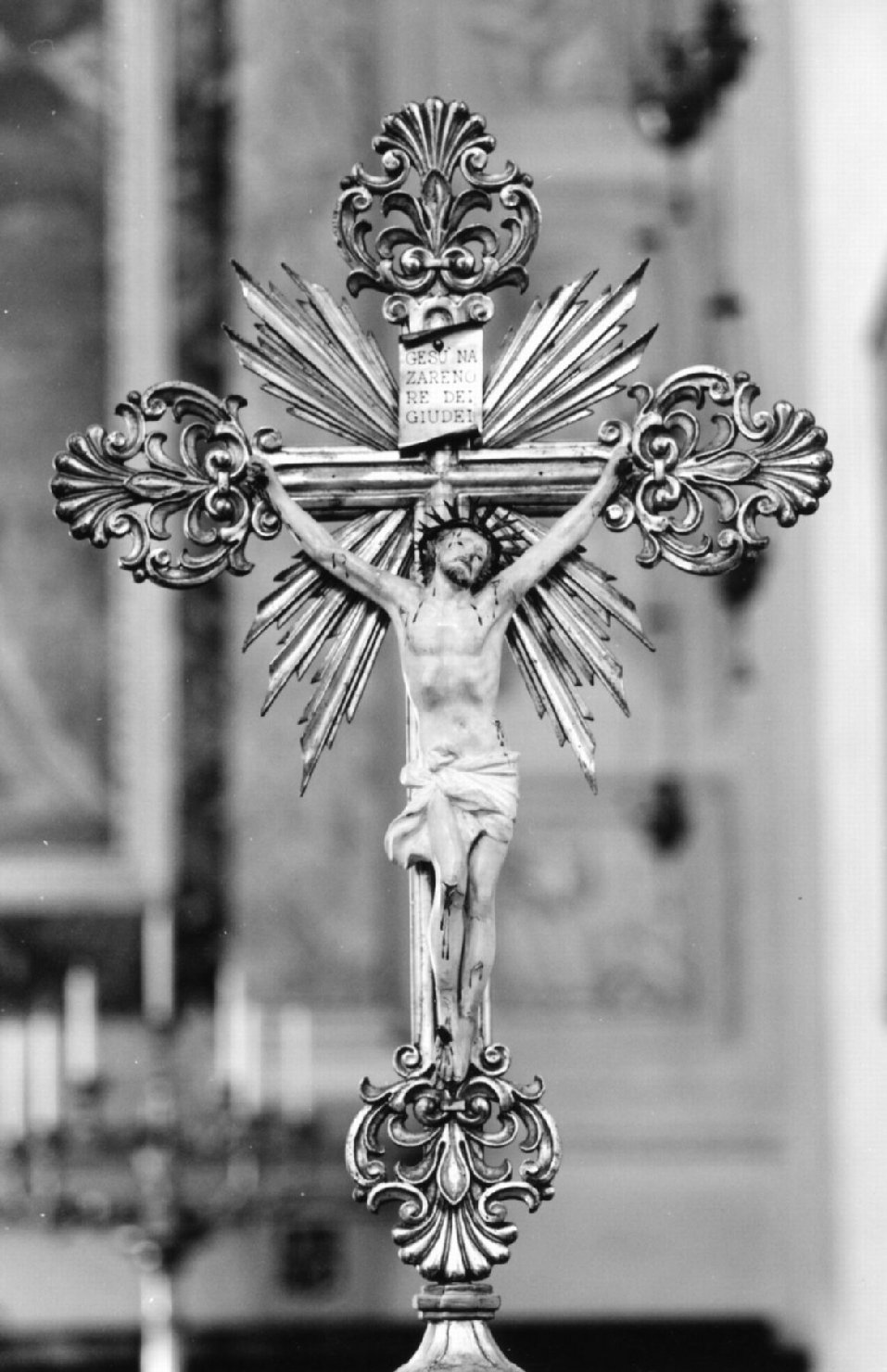 crocifisso - bottega romagnola (metà sec. XIX)