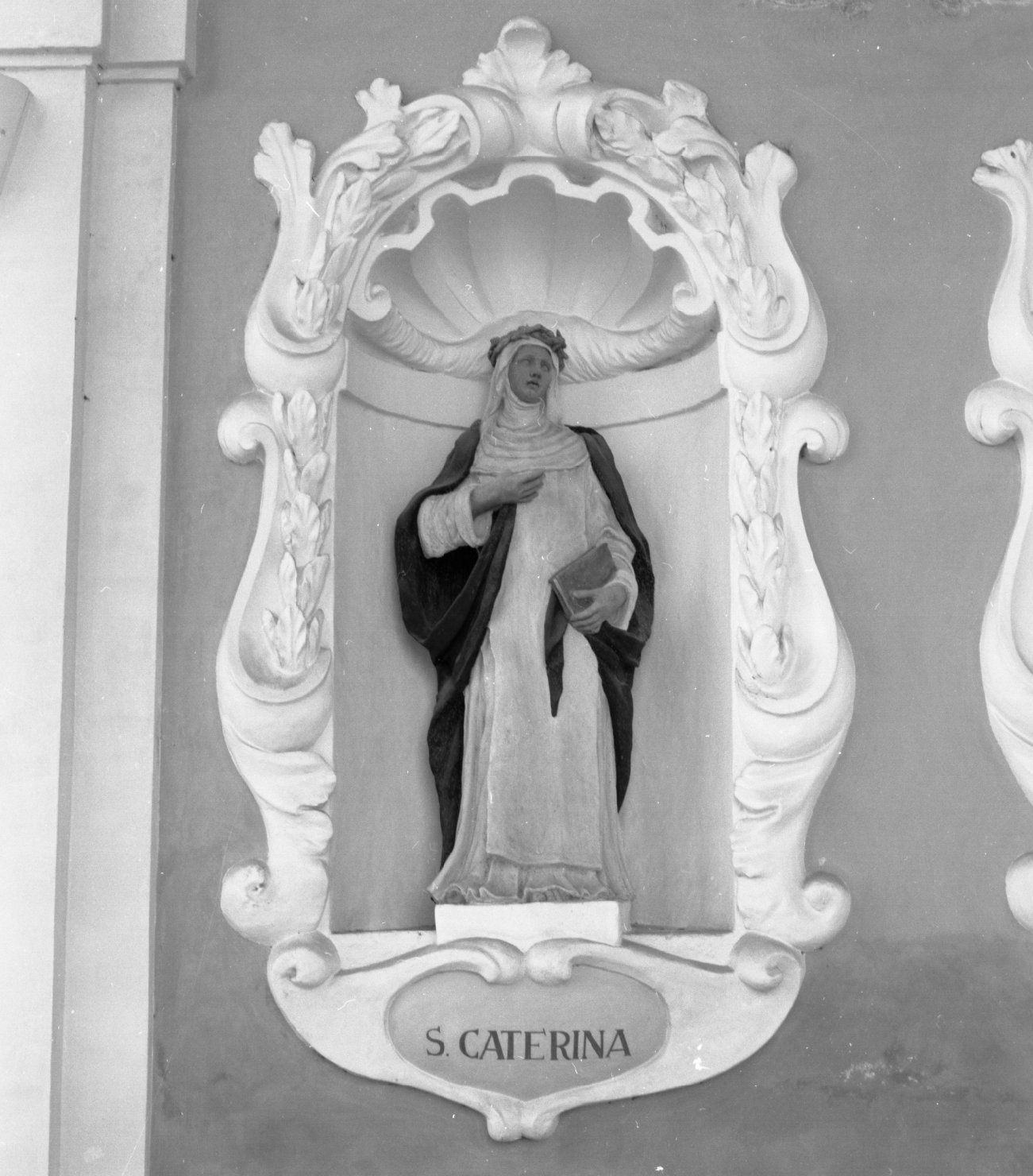 Santa Caterina da Siena (statua) - bottega emiliano-romagnola (fine/inizio secc. XVII/ XVIII)