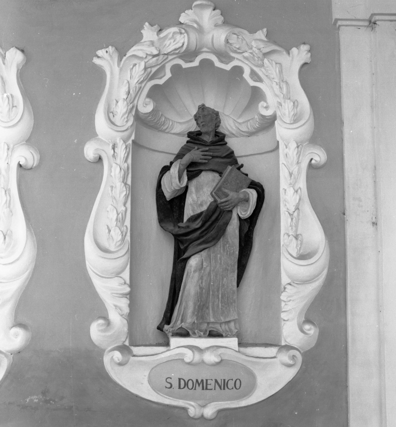 San Domenico (statua) - bottega emiliano-romagnola (fine/inizio secc. XVII/ XVIII)