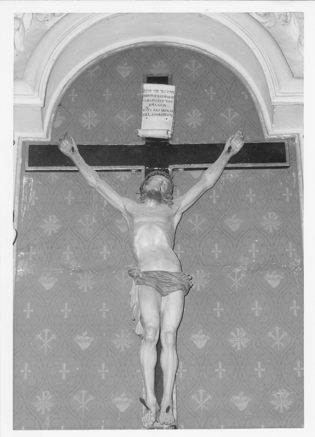 Cristo crocifisso (crocifisso) - bottega emiliana (sec. XVIII)