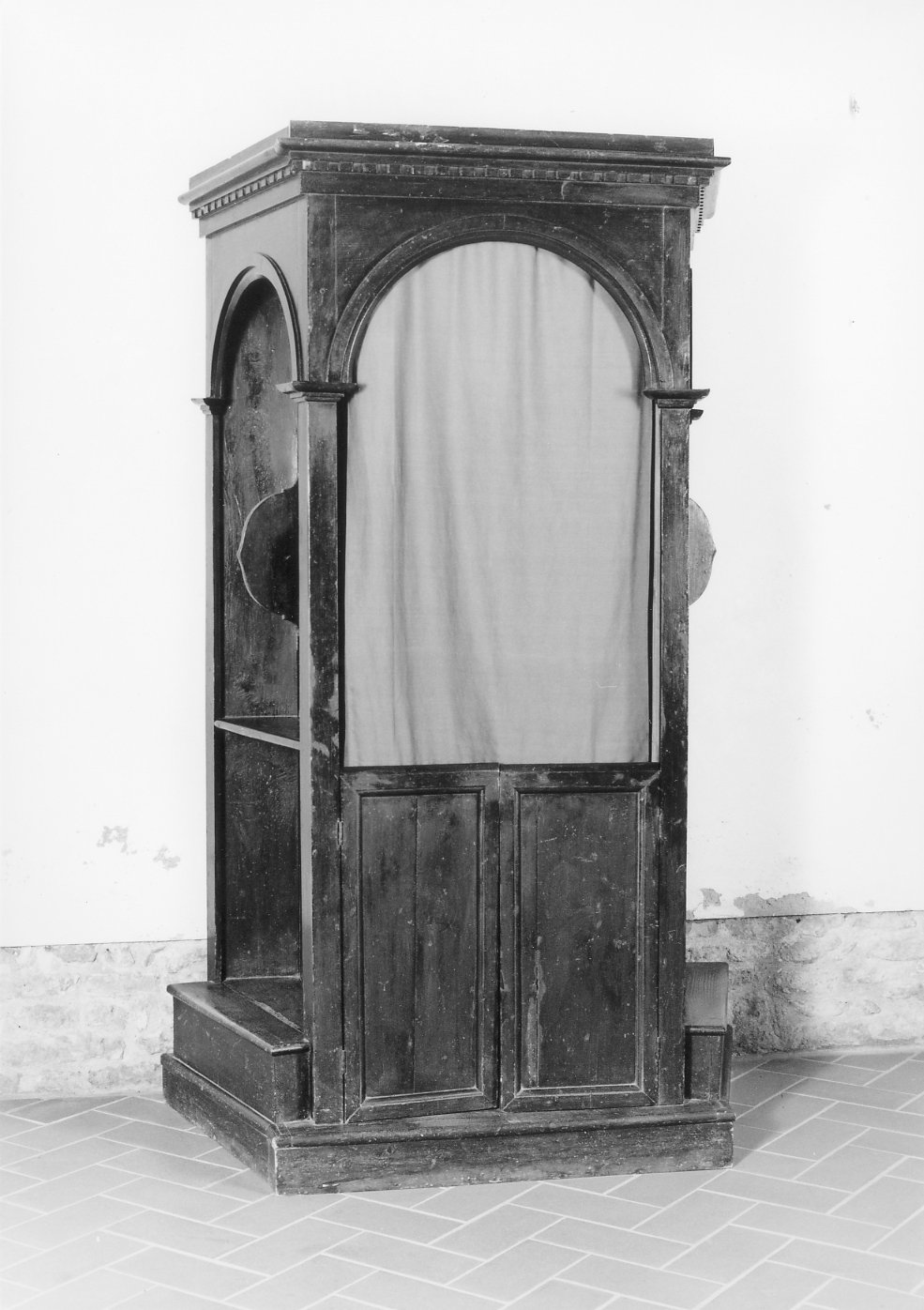 confessionale - produzione romagnola (sec. XIX)