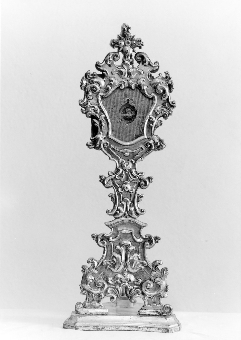 reliquiario - a ostensorio - manifattura emiliano-romagnola (seconda metà sec. XVIII)