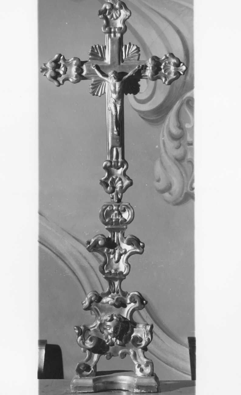 croce d'altare - ambito faentino (sec. XVIII)