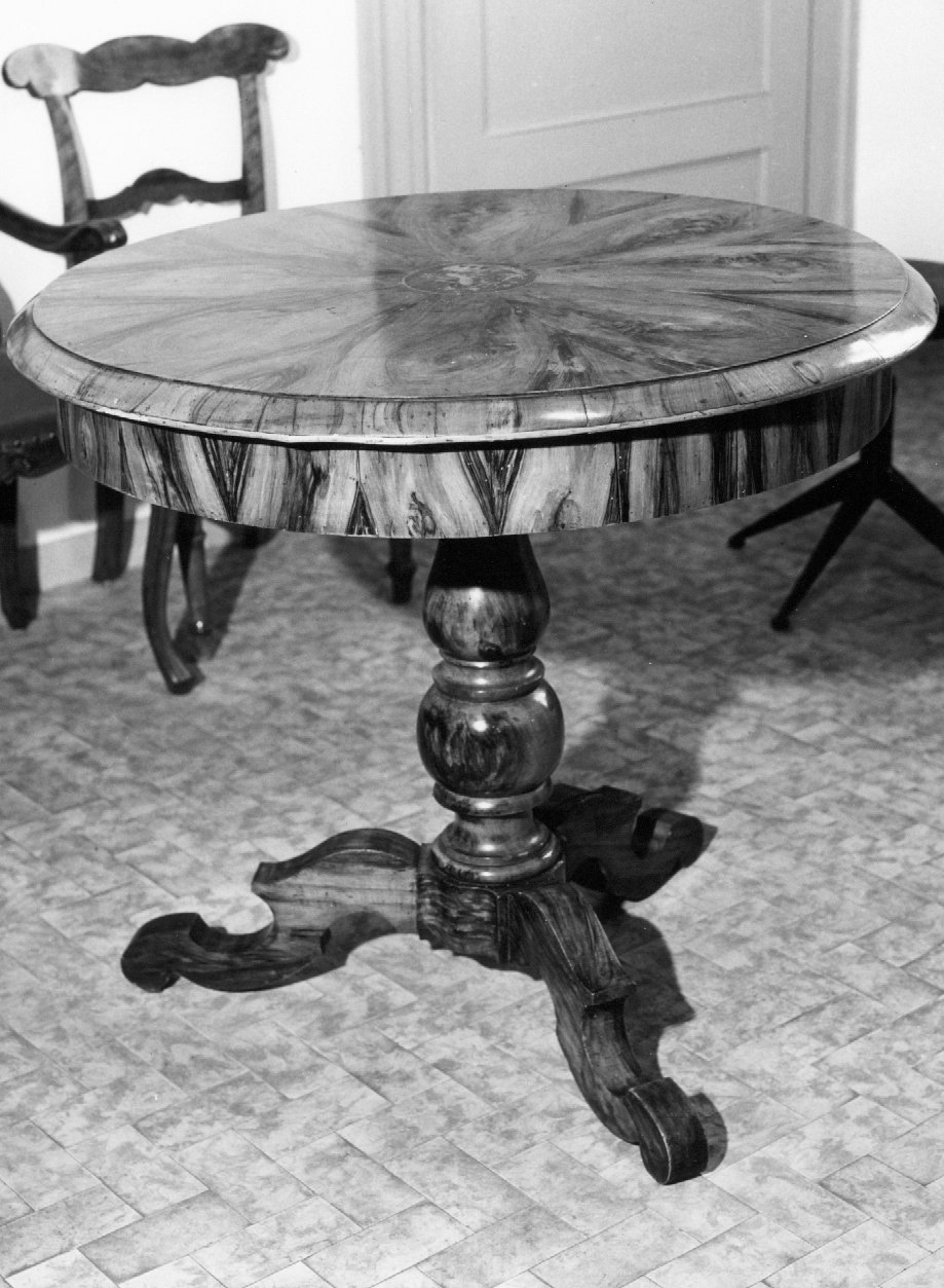 tavolino - produzione romagnola (seconda metà sec. XIX)