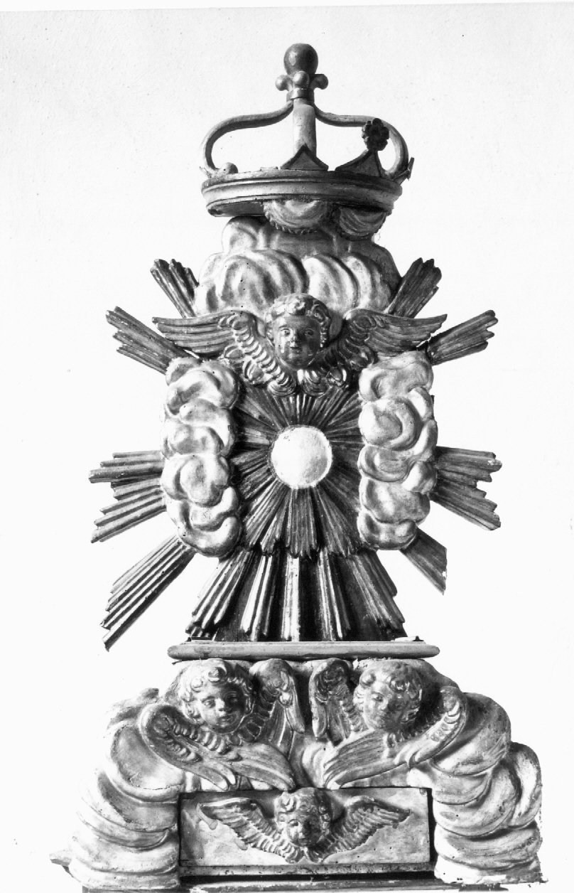 tronetto per esposizione eucaristica - produzione faentina (sec. XVII)