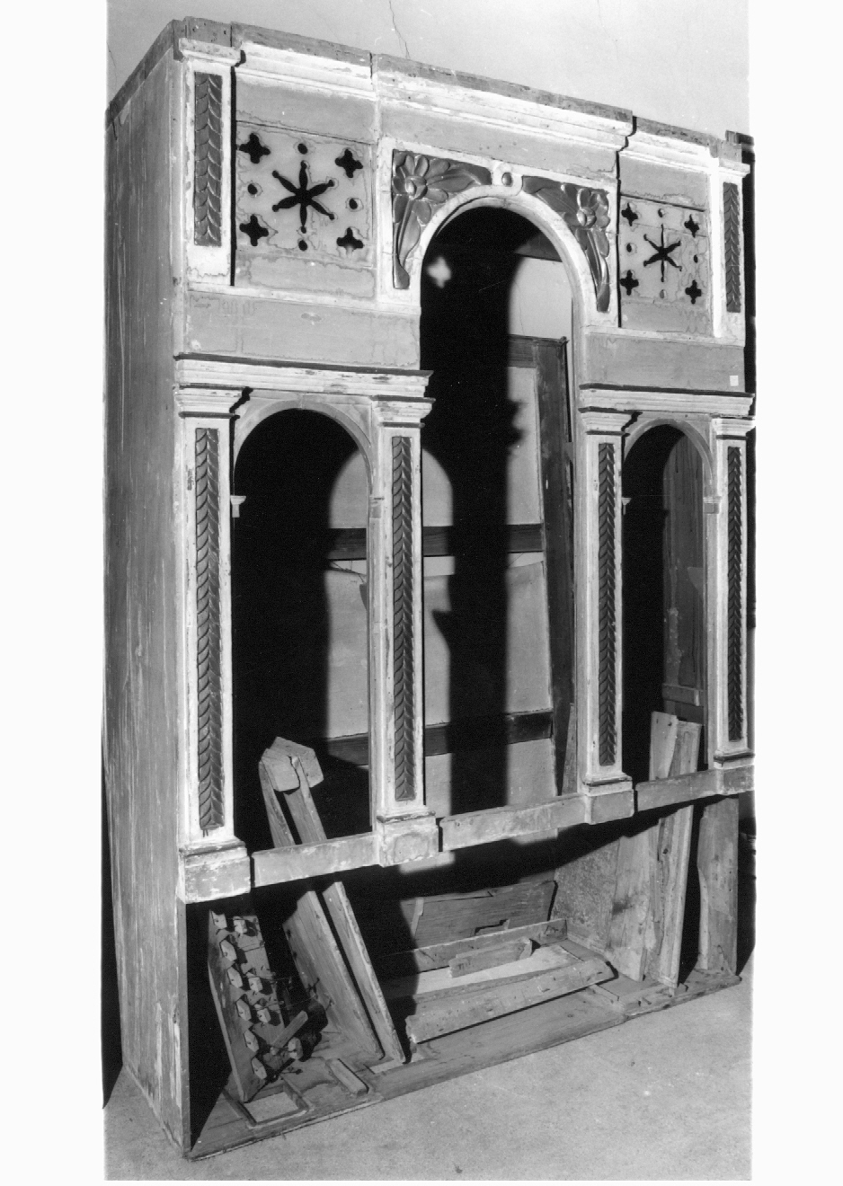 cassa d'organo - ambito emiliano-romagnolo (sec. XVII)