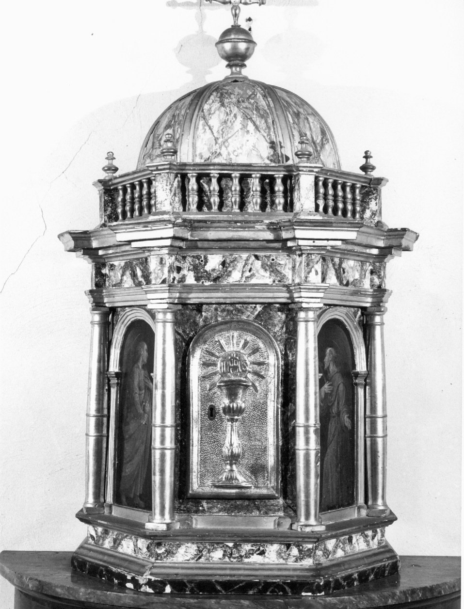 tabernacolo - produzione romagnola (fine sec. XVI)